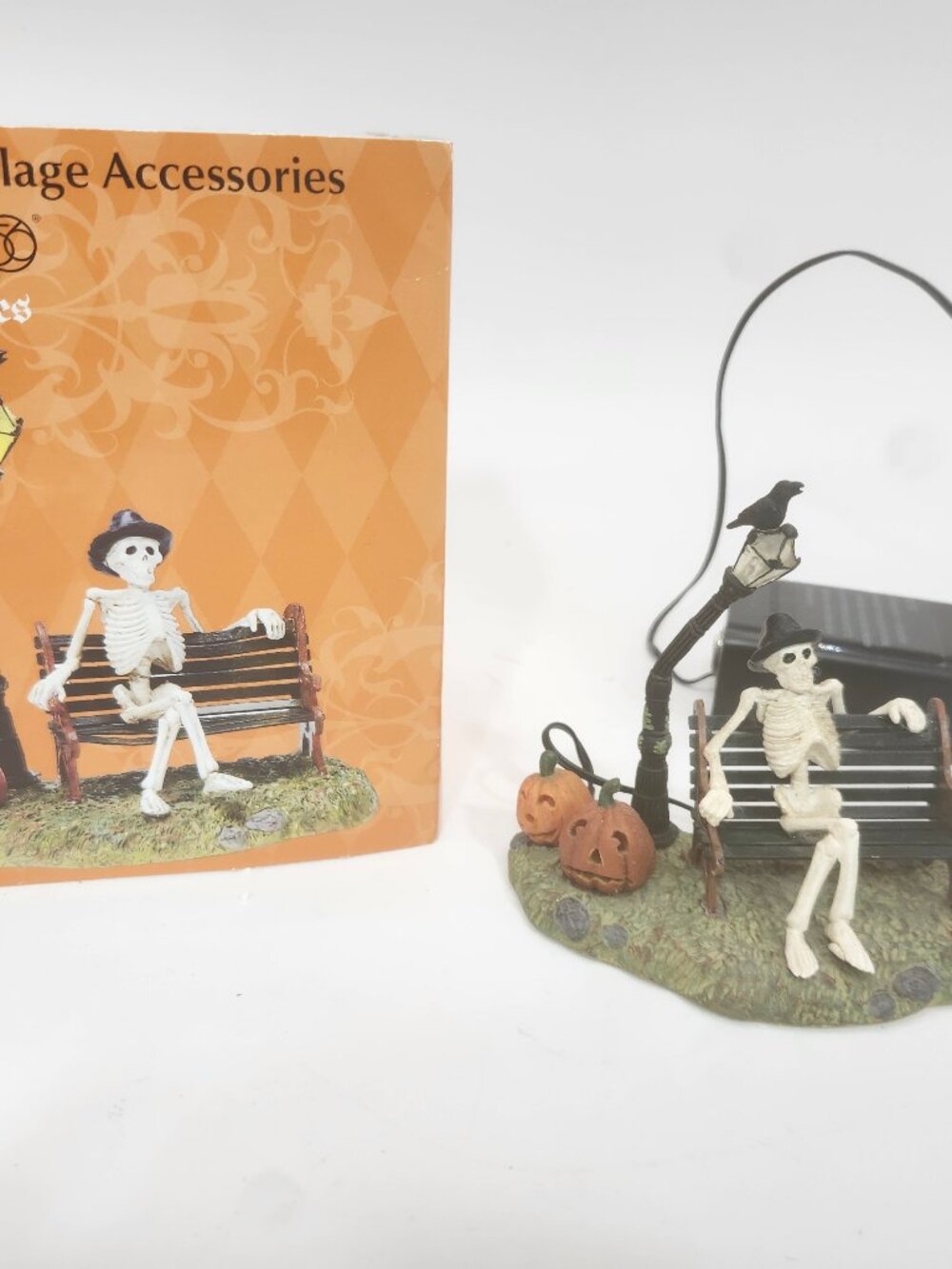 Retired Department 56 Halloween Village Accessories, Resting My Bones